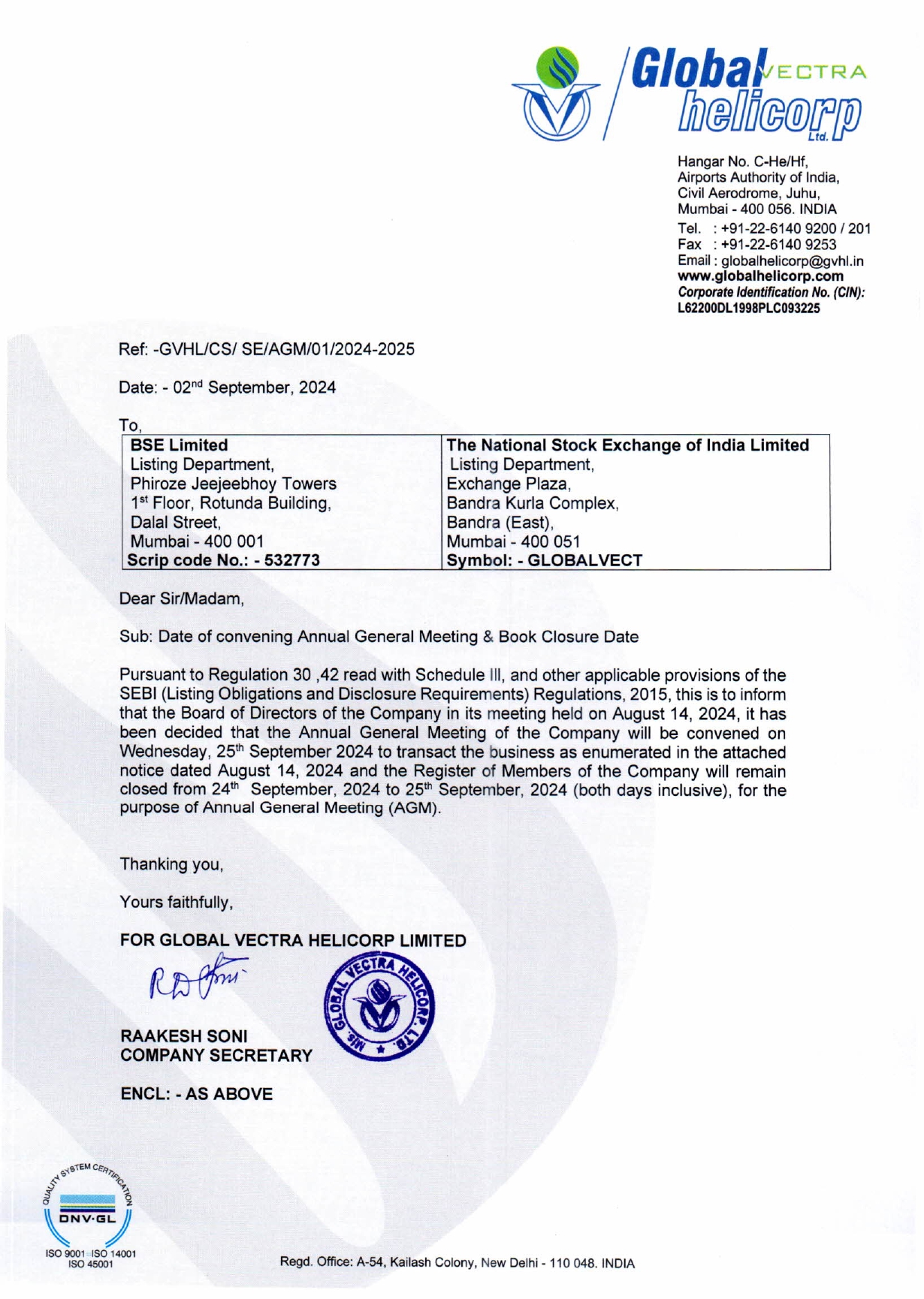 Notice 26th AGM